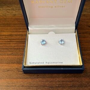 Stirling silver stud earrings
